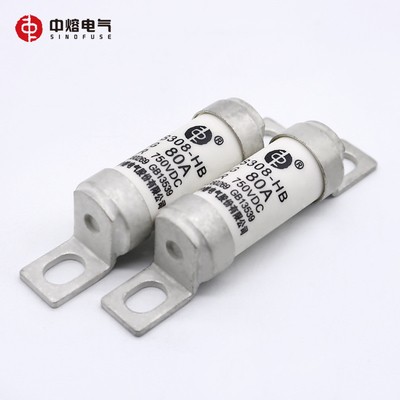 Bolt Connection Fast Acting Fuse Melon RS308-HB 750V Series IEC60269