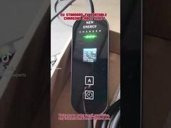 ปืนชาร์จเทสลา NACS พิเศษบนเครื่องชาร์จ 3.6KW 7.2KW 10KW 12KW