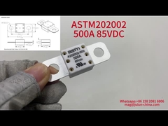 แบตเตอรี่ไอน้ำไฟฟ้าจราจรถนนฟิวส์ 400A 690V