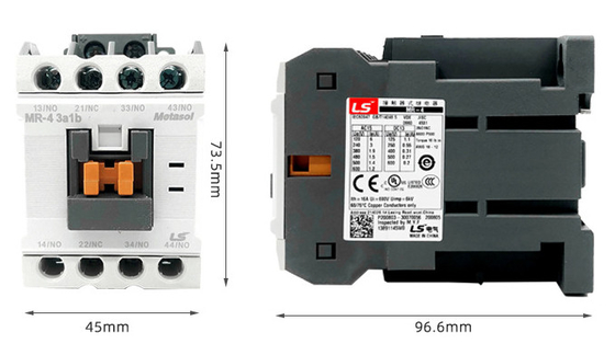 MR Series LG / LS รีเลย์ไฟฟ้ากลางพร้อมเสาป้องกัน