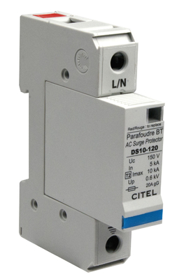 DS11-400 อุปกรณ์ป้องกันไฟกระชาก AC สอดคล้องกับมาตรฐาน IEC 61643-11 EN 61643-11