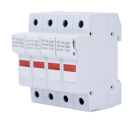 Fractant RT18 Series ตัวยึดฟิวส์แรงดันต่ำ 690VAC 32A 63A 125A