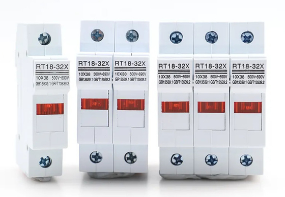 Fractant RT18 Series ตัวยึดฟิวส์แรงดันต่ำ 690VAC 32A 63A 125A