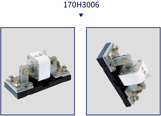 ชุดฟิวส์มาตรฐานยุโรป 170H3006 ตรงตาม DIN 43653 สูงสุด 1400V