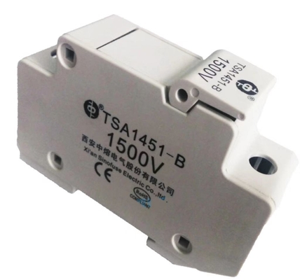 Fractant Seat 1500VDC 32A ตัวยึดฟิวส์โฟโตโวลตาอิก 14X51 TSA1451-B ซีรี่ส์ UL