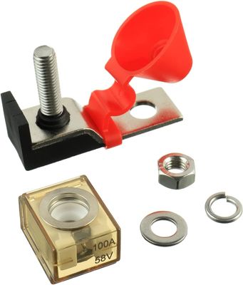 ที่ยึดฟิวส์เทอร์มินอล MRBF ขั้วต่อ M8 300A 58V DC