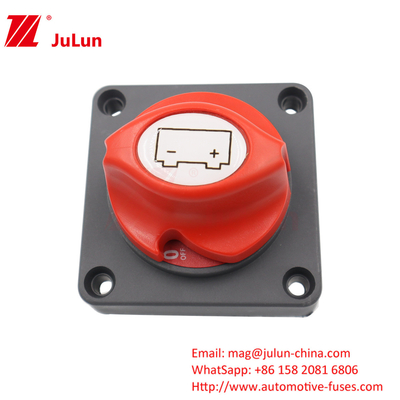 แบตเตอรี่สวิทช์ แบตเตอรี่รถยนต์ DC สวิทช์ 32V 300A RV Yacht Anti-Leakage Power Off สวิทช์หลัก