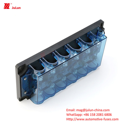 Mega Car Modified Safety Seat Multi-Way With Cover ANM Plug Type Fuse Seat Auto Multi-Way Safety Box ตู้ความปลอดภัยที่ปรับปรุงหลายทาง
