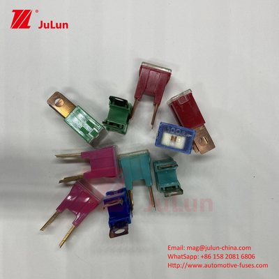 โลโก้ที่สามารถปรับเปลี่ยนได้ เฟยส์ใบทองแดง ให้ความคุ้มกัน 20A-100A สําหรับรถยนต์
