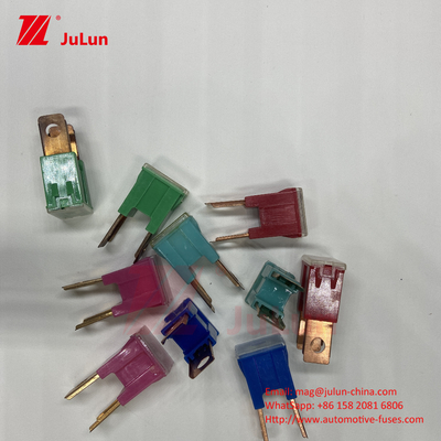 โลโก้ที่สามารถปรับเปลี่ยนได้ เฟยส์ใบทองแดง ให้ความคุ้มกัน 20A-100A สําหรับรถยนต์