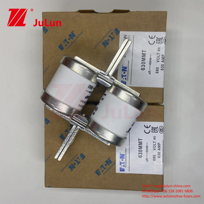 BUSSMAA 690V ความดันเฉลี่ย ทองแดงเซรามิก 630MMT เครื่องประปารถยนต์ 630A M6/M8 การติดตั้ง