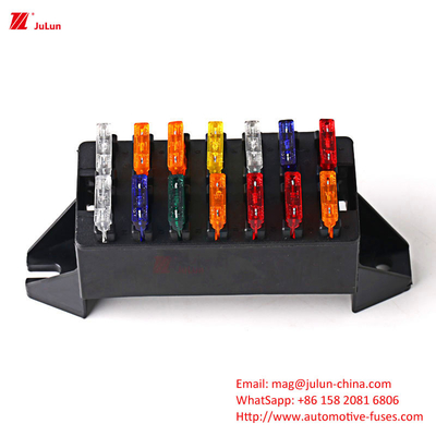ป้องกันวงจรรถยนต์ ไนลอน Fuse Holder 30A-500A-55 ~ 125 ° CBX2103 รถยนต์สี่เหลี่ยม
