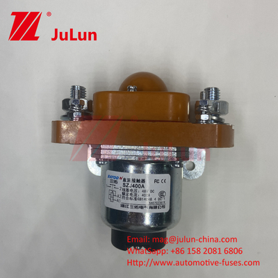 DC 12-80V เปลี่ยนไฟฟ้าปัจจุบันขนาดใหญ่ ปิดสกรู Mount 200A 1P โคลล์แรงดันปริมาณ: DC12 ~ 80V