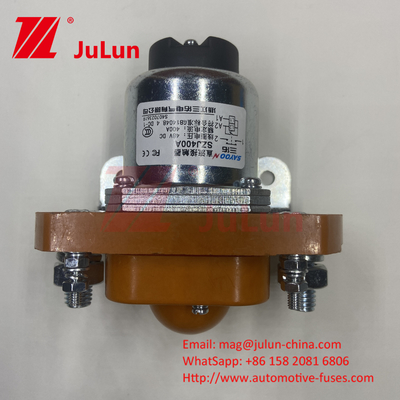 Dc Contactor MZJ-400A เครื่องเซรามิก ไฟฟ้าสามล้อ ไฟฟ้าสูง ปัจจุบันความดันต่ํา