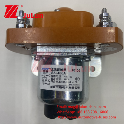 Mechanical Life Dc Contactor รุ่น MZJ-D ซีรีย์ ครบรูปแบบของโค้ลเดียวที่เปิดปกติ