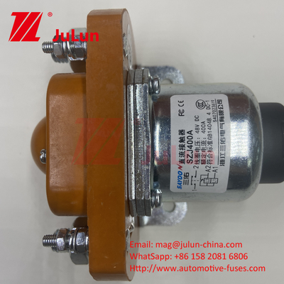Dc Contactor ปิดคลุมรีเล่ย์ โลเล่ด: DC12 ~ 80V 24V 36V 48V 72V
