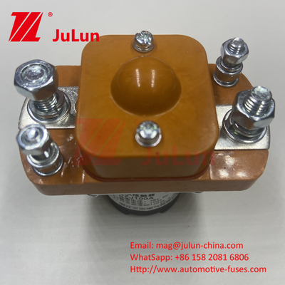 Dc Contactor กอล์ฟ รถสกูเตอร์ MZJ-400A เครื่องเซรามิกจักรยานไฟฟ้าสามล้อ ไฮคอเรนต์ความดันต่ํา