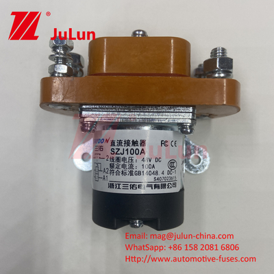 แหล่งไฟฟ้า DC Contactor MZJ ซีรีส์ Forklift ไฟฟ้า tricycle Telecom