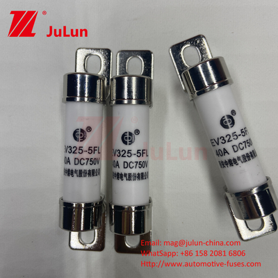 750VDC การเก็บพลังงาน 10A 25A 30A 50A EV FUS รถยนต์ เซรามิค ทองแดง ไฟฟิวส์รถไฟฟ้า สําหรับการเก็บพลังงาน DC750V