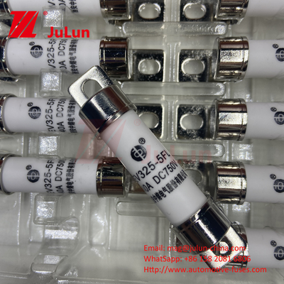 EV Fuse Boxed Embedded For Electric Vehicle Traction Systems 750VDC 25A 30A 40A 50A 14*51 Ues สําหรับชาร์จรถ EV325