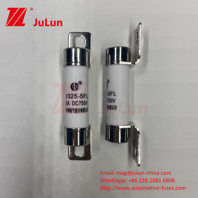 เครื่องจักรยานยนต์เซรามิก โบลท์ติดฟิวส์Ev325 โบลท์ติดฟิวส์ 10A 15A 40A 50A 750VDC