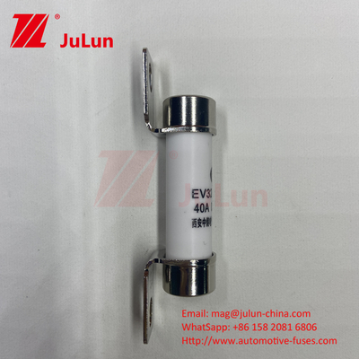 หลอดเซรามิก 14x51 15A 40A 50A EV325 FUSE 750VDC EV32520KA เซรามิก โบลท์รถยนต์ ฟิวส์ 10A-50A ISO8820/JASO D622