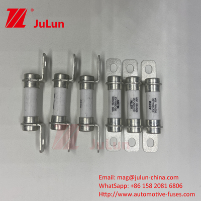 ฟิวส์ ความสามารถในการตัดต่อเนื่องดีเยี่ยม 20A500VDC รถไฟฟ้าบริสุทธิ์