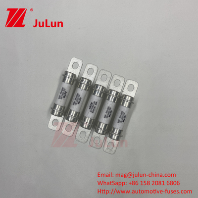 30A 20A หลอดเซรามิก M6 โบลท์ประเภท 15A เครื่องยนต์ไฟฟ้า ฟิวส์ เครื่องยนต์ไฟฟ้า 500VDC