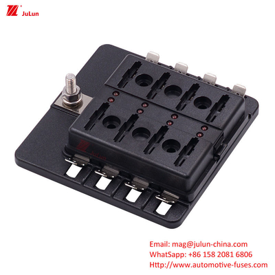 Eu UL รับรองประเภทบอลท์ทองแดง รถยนต์ Fuse Holder 30A-500A มือรีเซ็ต Powerboat ตัดวงจร