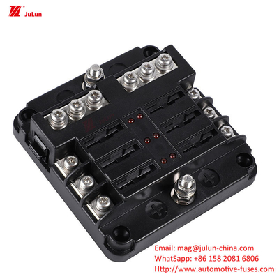 ANS/MIDI 30A-500A เครื่องตัดวงจรรีเซ็ตด้วยมือ สําหรับกระเป๋าพลาสติก/ไนลอนในรถยนต์