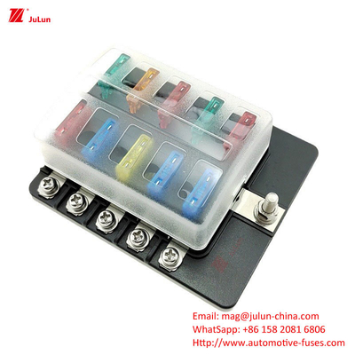 ANS/MIDI 30A-500A ตัวถือฟิวส์สัมผัสทองแดงขนาดเล็ก ตอบสนองกับมาตรฐาน EU UL