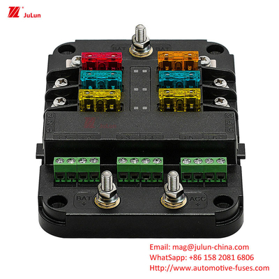 Eu UL มาตรฐานรถยนต์ เครื่องตัดวงจร โบลท์ เฟยส์ฮอลเดอร์ 32V 30A-500A ไนลอน
