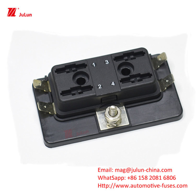 ไต้หวัน SCI New Car 4 Middle Insert Fuse Box 1 In 4 Out Fuse Holder R3-76-01-04 ส่วนประกอบรถยนต์