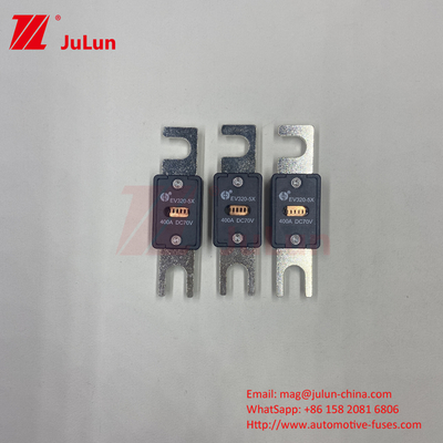 70VDC EV320-5X ความดันเฉพาะไฟฟ้ารถไฟฟ้า Fuse M6 โบลท์ประเภท 150A