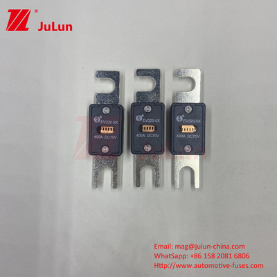 M6 ประเภทบอลท์ รถไฟฟ้า 70VDC รถพลังงานใหม่ เครื่องไฟฟ้า 200A EV320 5C