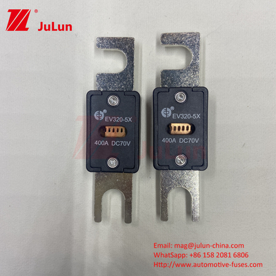 EV เครื่องไฟฟ้าไฟฟิวส์กล่อง 70VDC ความดันเฉพาะ M6 โบลท์ประเภท 250A EV320-5C