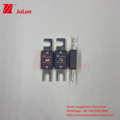 SINO 6kA เซรามิก EV320-5X-80A-N ทองแดง Quartz ทรายท่อเวลาคงที่ 2ms EV ไฟฟิวส์รถไฟฟ้า