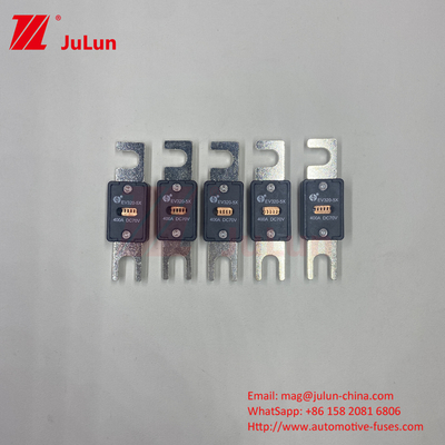 SINO 6kA เซรามิก EV320-5X-80A-N ทองแดง Quartz ทรายท่อเวลาคงที่ 2ms EV ไฟฟิวส์รถไฟฟ้า