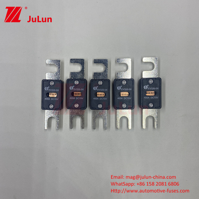 EV320-5X-100A-N SINO การเก็บพลังงาน EV กระแสสั้น ทนความจุ 6kA เสมอเวลา 2±0.5ms ฟิวส์ DC