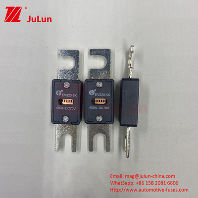 รถยนต์ไฟฟ้า EV320-5X-225A ฟิวส์รถยนต์ความดัน 70VDC สําหรับระบบชาร์จ EV M6 M8