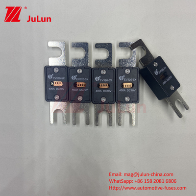 ยอด EV320-5C-200A เครื่องตัดวงจรรถยนต์ 70VDC สําหรับการป้องกันความอ้วนและวงจรสั้น