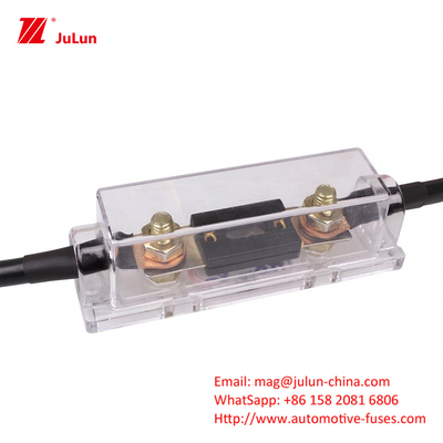 200A DC Fuse Holder กับ M10 Screw สําหรับรถบ้าน เรือและเรือเรือ