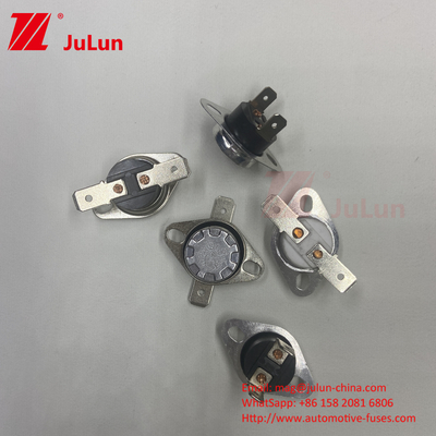 สวิตช์ H31 250V KSD301 10A 250V ธ อร์มาสตั๊ดการกระทํากระบอกฉับพลัน, อุณหภูมิต่ํา สวิตช์ควบคุมจํากัด H31 250V 10 13C