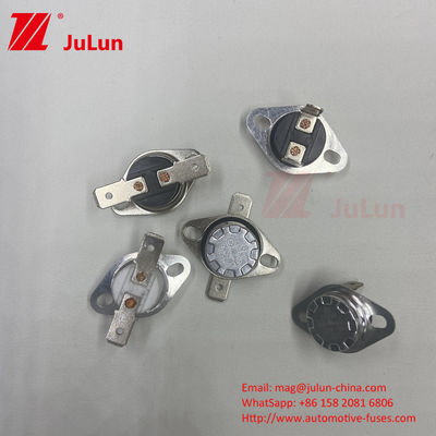 Bimetal KSD301 10A 250V ดิสก์สนาปแอคชั่นเทอร์มอสเตต