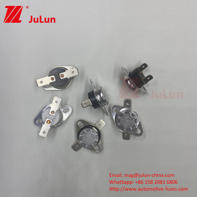 KSD301 10A 250BV 75°C อุณหภูมิเทอร์มิสเตอร์ปิดปกติ
