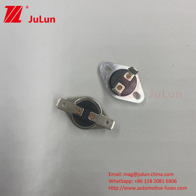 กันน้ํา KSD301 เทอร์โมสแตต Bimetallic ระบบควบคุมอุณหภูมิ ติดตัดอุณหภูมิ 250V 10A 16A ด้วย CQC TUV UL ROHS