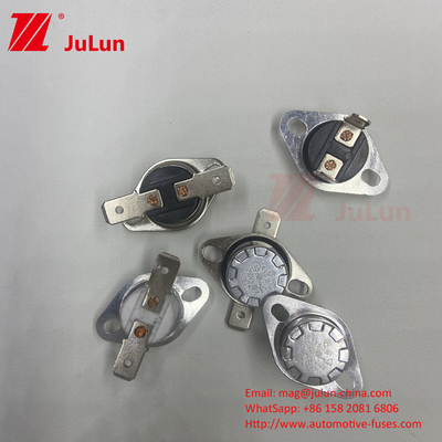 KSD301 Laminators Bimetal Snap Disc Thermostat Auto Reset KSD301 เครื่องป้องกันความร้อน