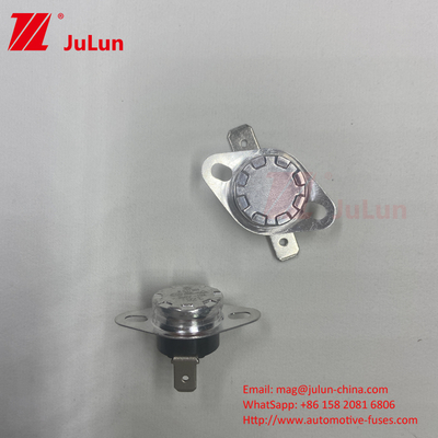 KSD Pin Type Metal Expansion Manual Reset KSD301 เทอร์โมสแตตสองโลหะ เครื่องใช้ไฟฟ้า เฟยส์ตัดความร้อน