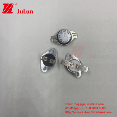 KSD301 KSD302 KSDC เทอร์โมสแตตสองโลหะแบบกําหนดเอง AC 125V 250V