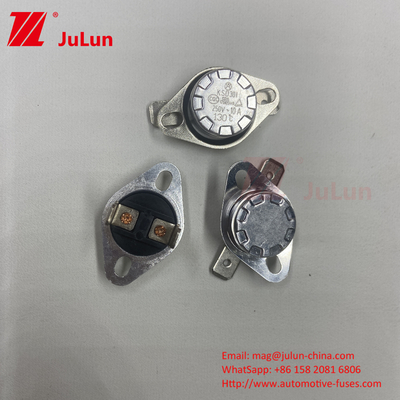 KSD301 / KSD302 เทอร์โมสแตน ปิดปกติ ปิดสวิทช์กระโดด เครื่องทําความอบอุ่นลม Bimetal Snap Action Thermostat KSD301 Bimetal Therma